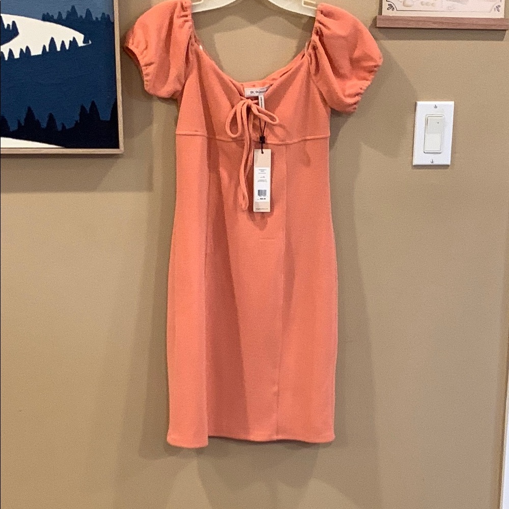 BCBG new with tags size xs spring Elegant peach/Coral Dress